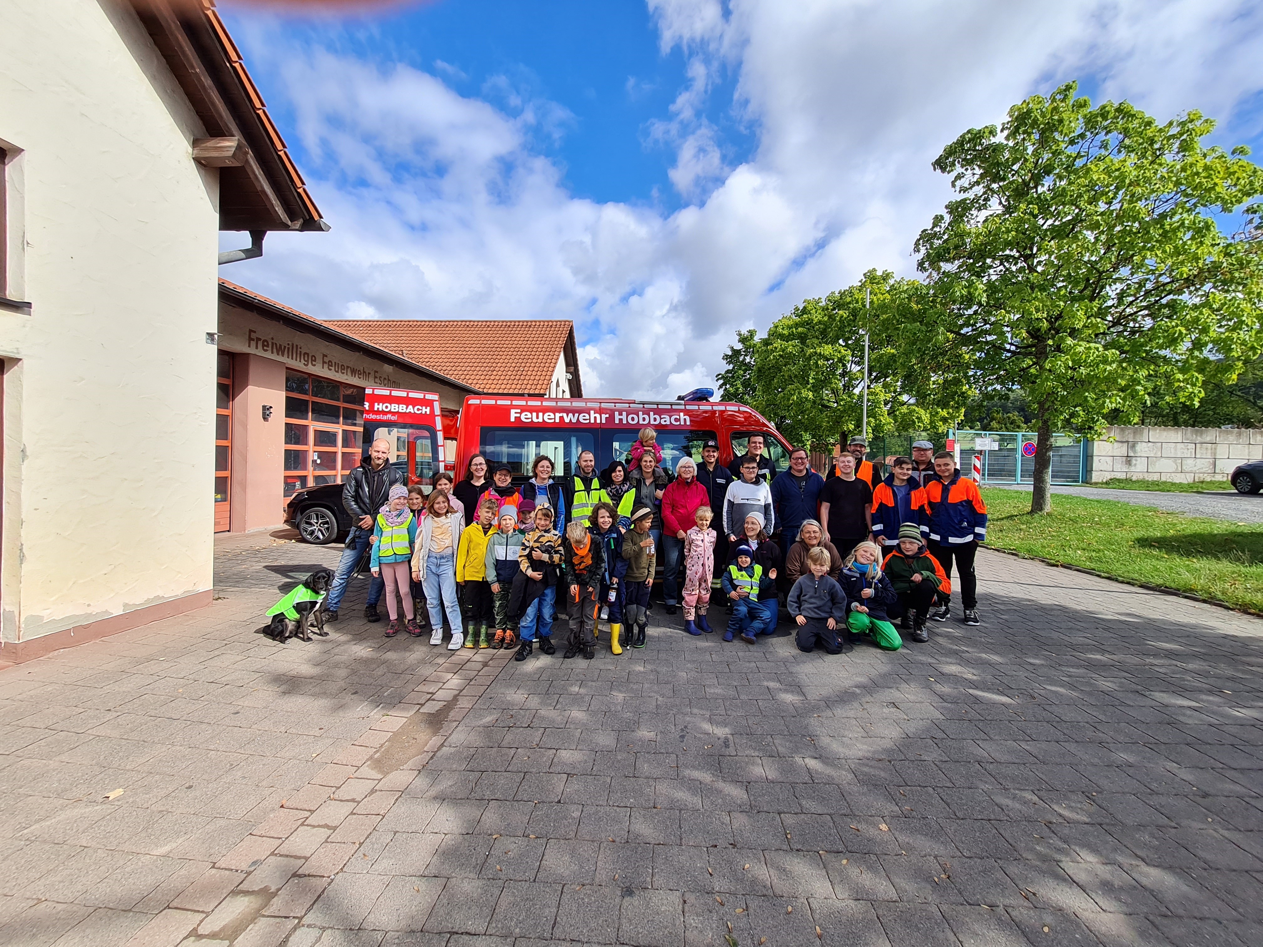 Gruppenbild Flursäuberungsaktion