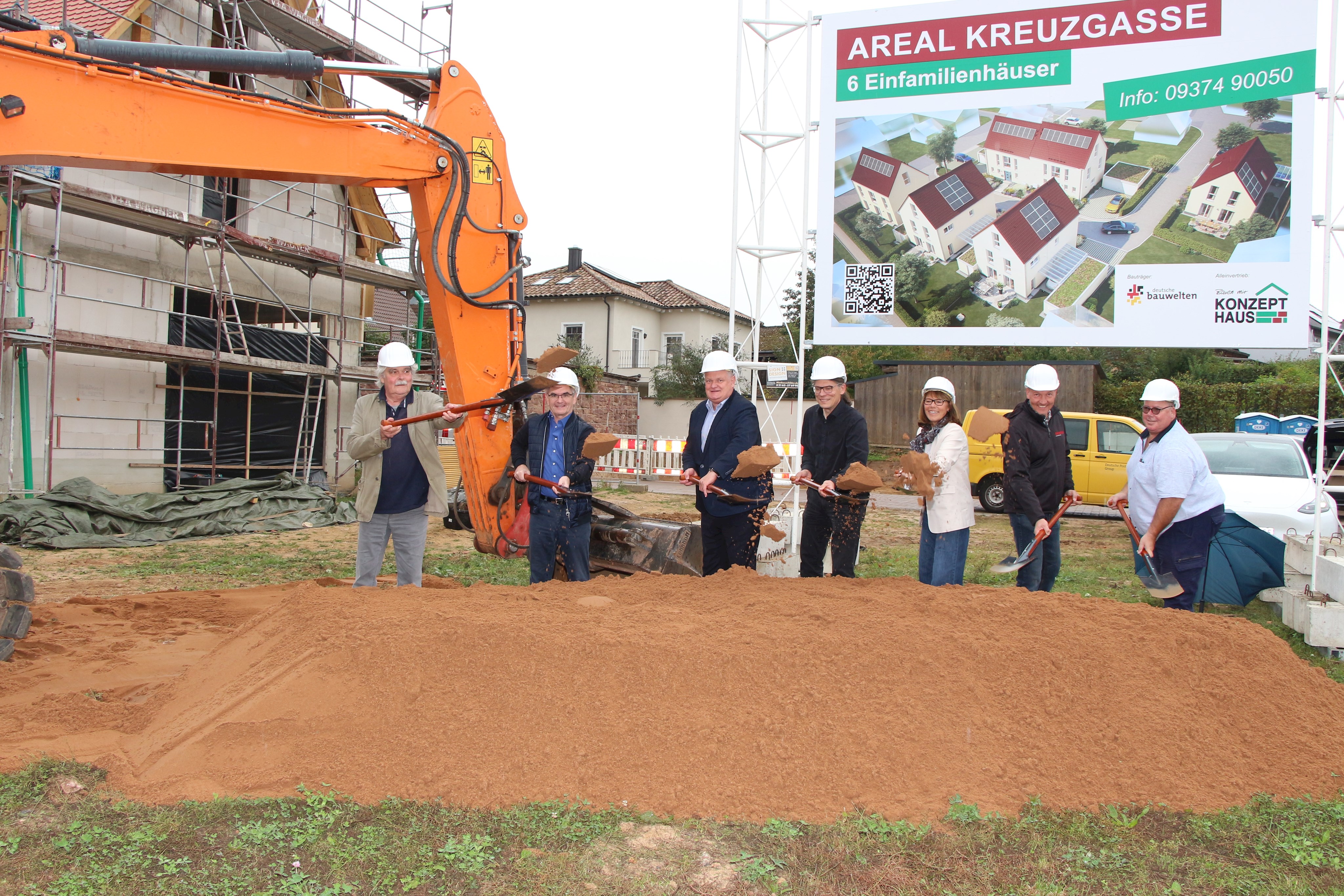 Spatenstich Areal Kreuzgasse