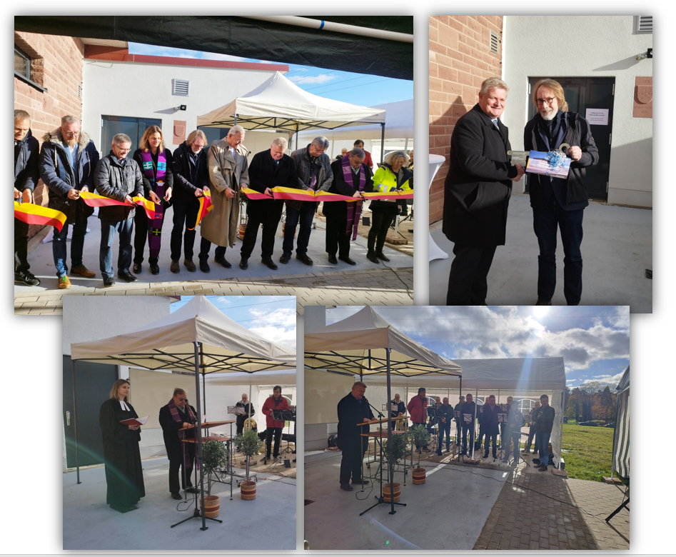 Einweihung Wasserwerk Bildcollage