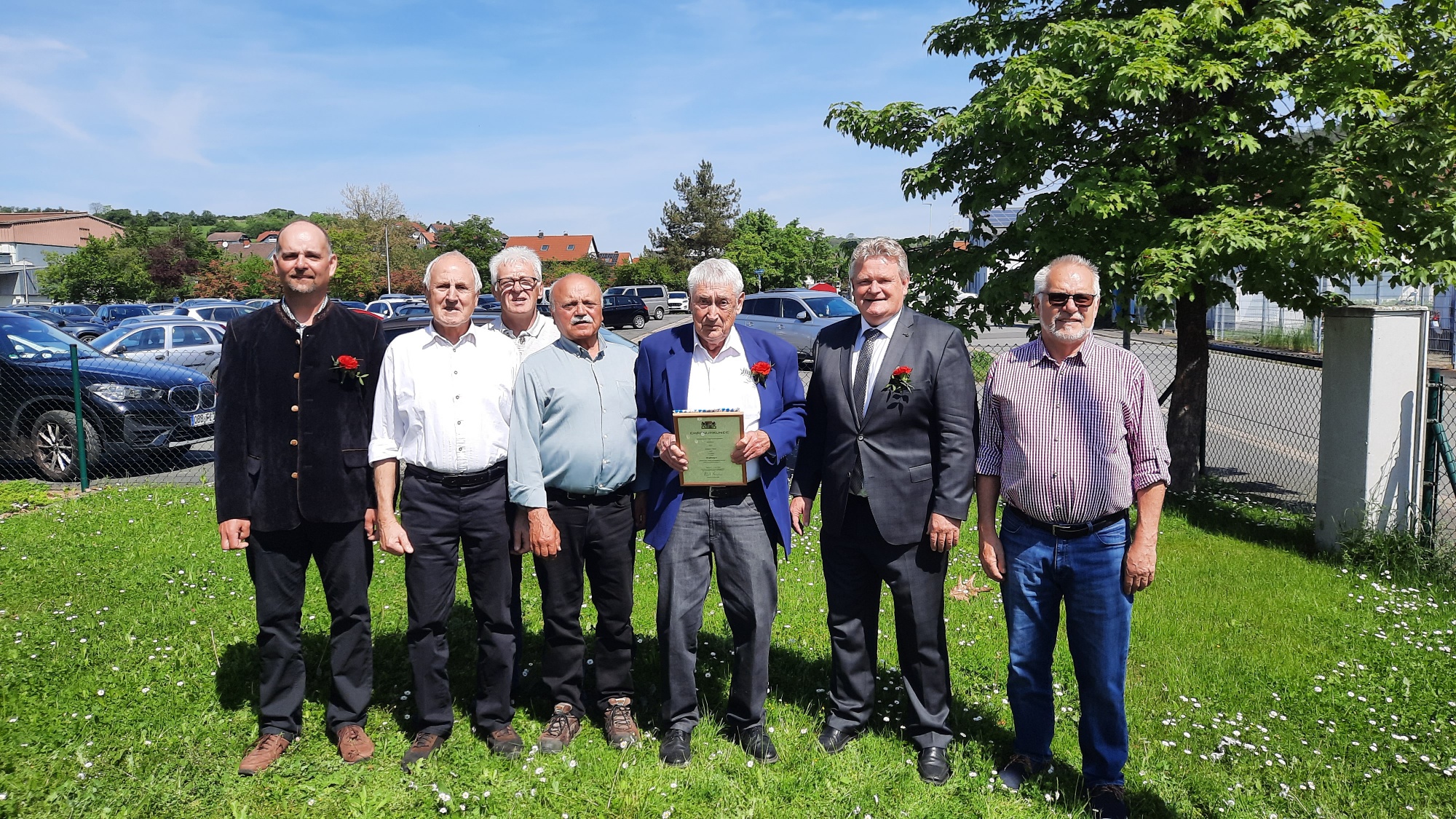 Ehrung Feldgeschworene 2024