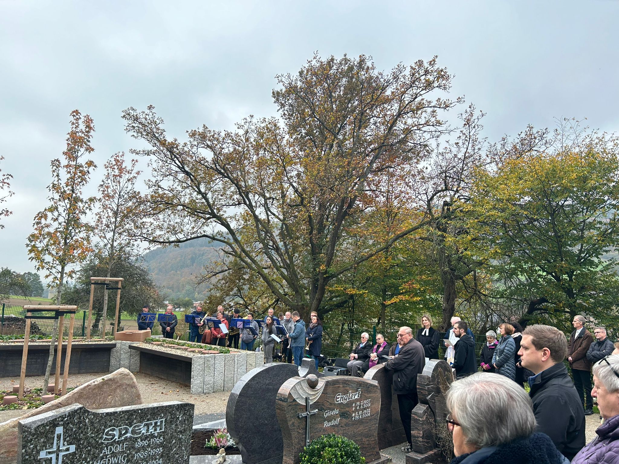 Friedhofeinweihung Hobbach